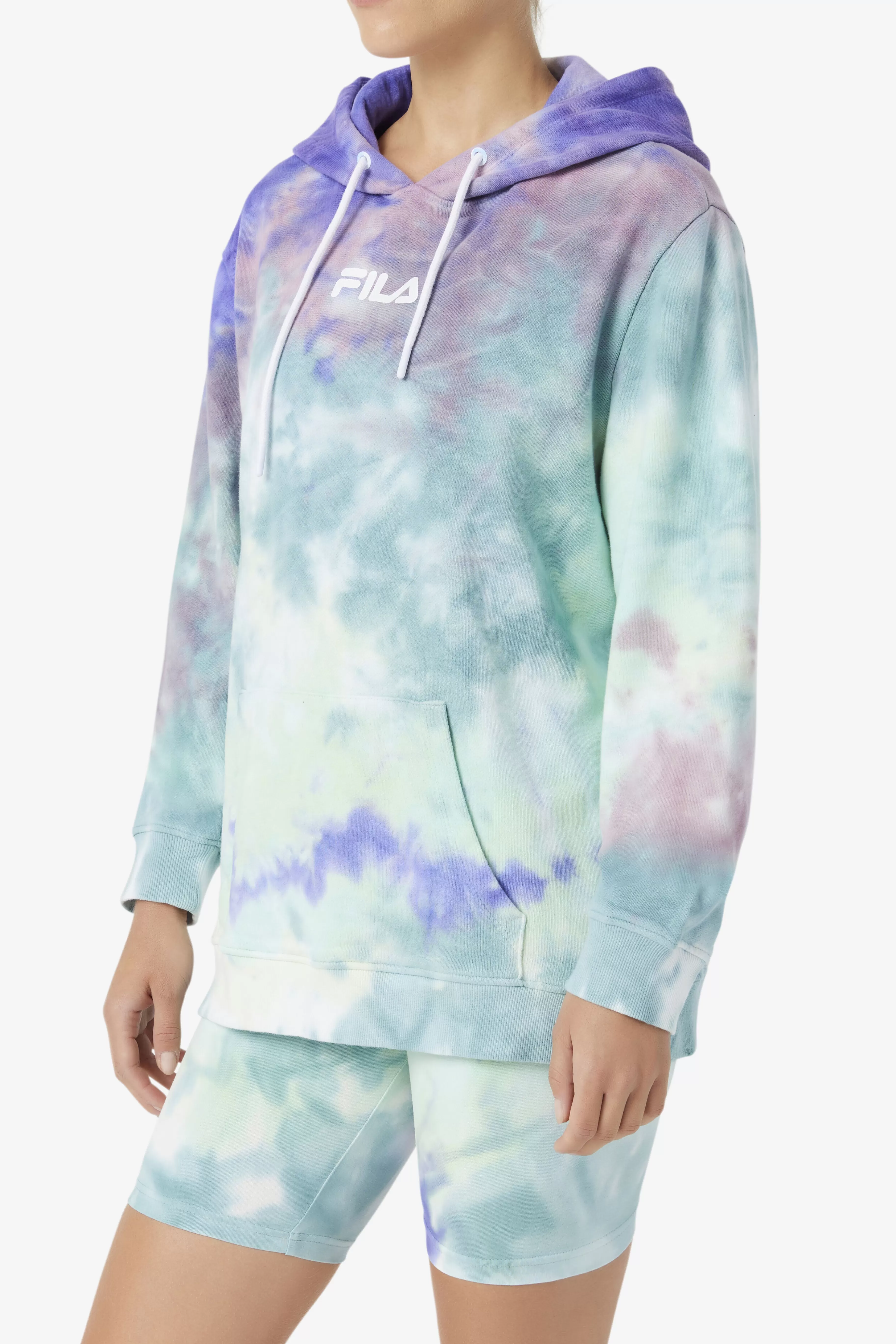 Best Aerolynn Tie Dye Hoodie Women Sweatshirts & Hoodies