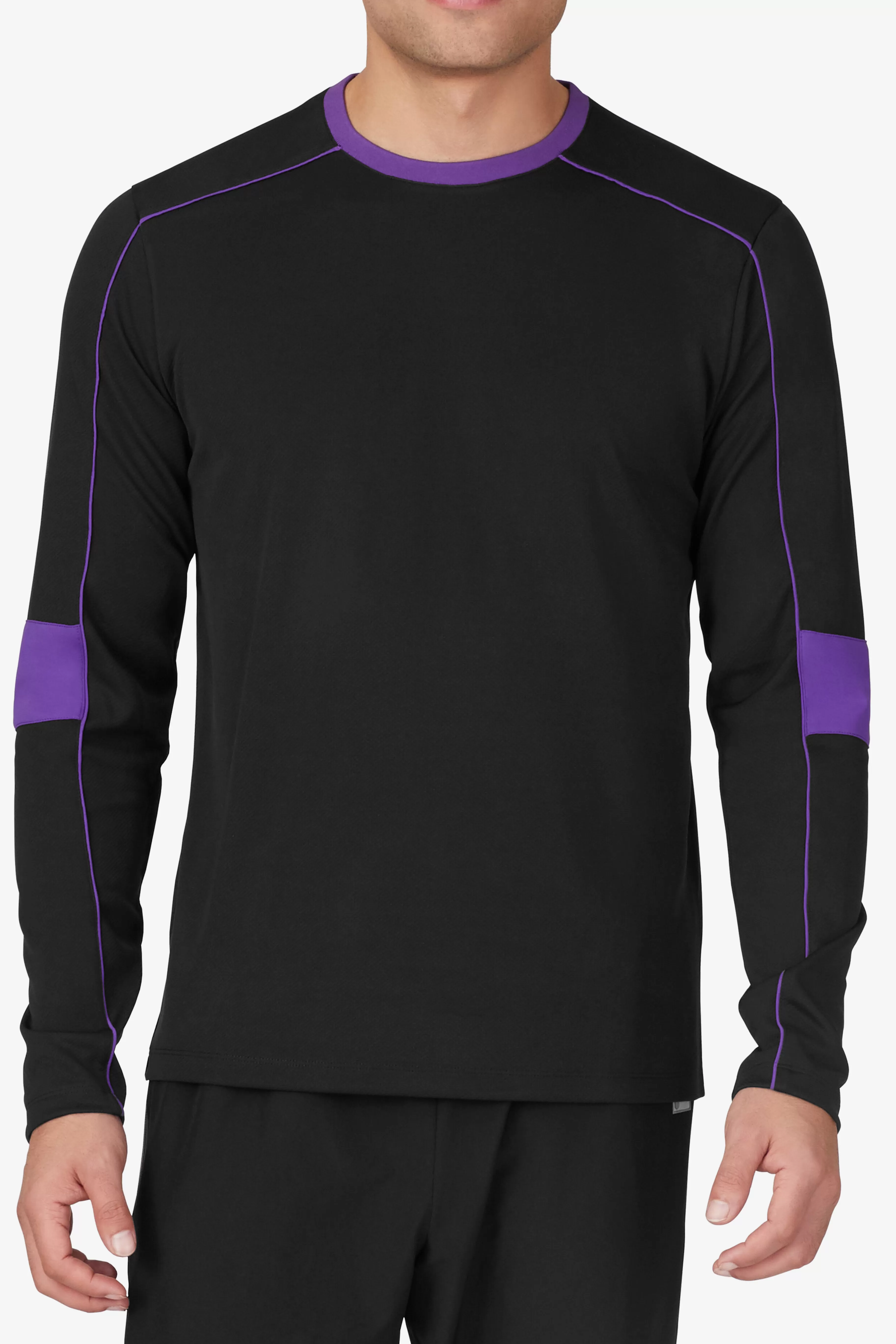 Fashion Back Spin Long Sleeve Crew Polos & Shirts