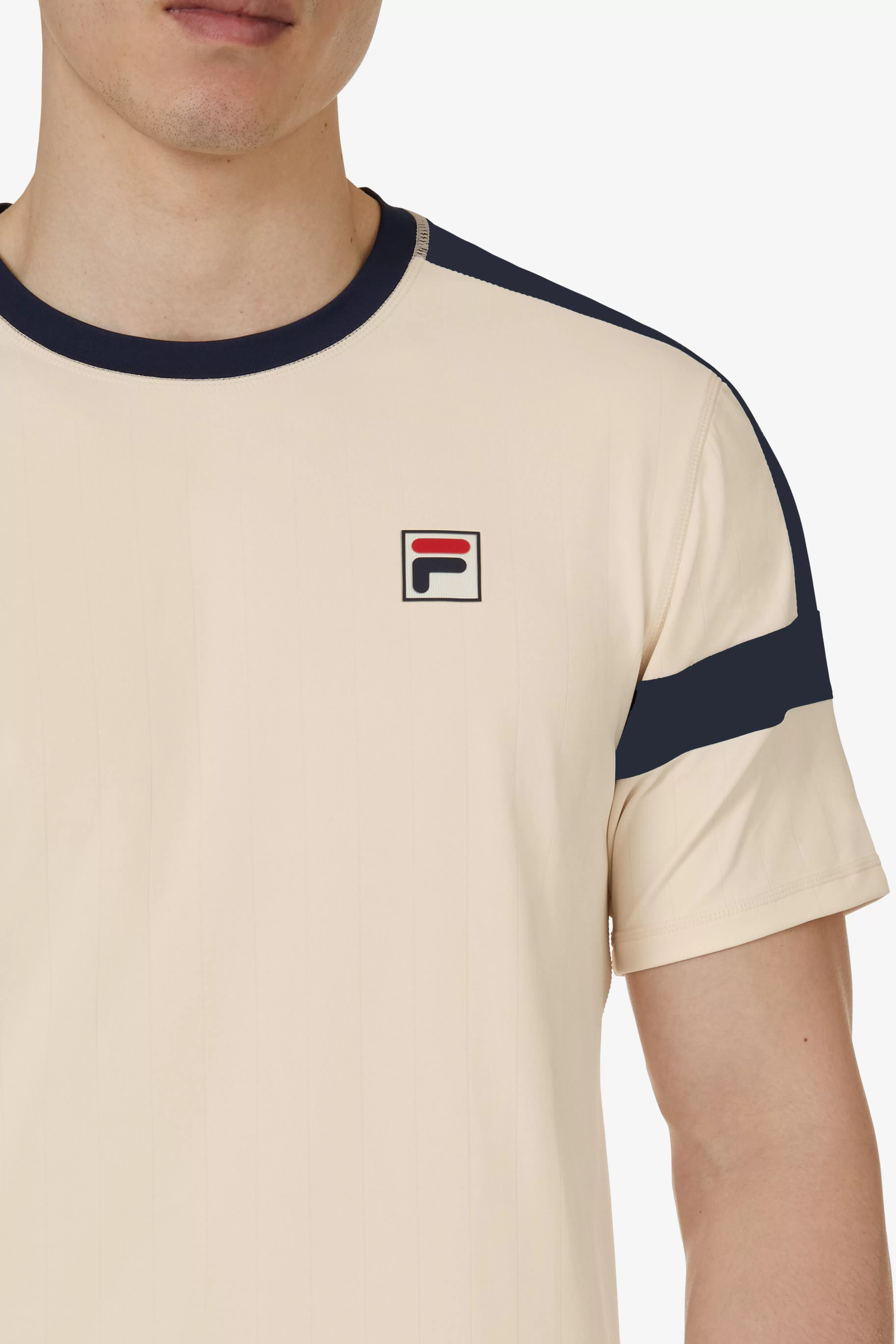 Discount HERITAGE PIN STRIPE CREW Polos & Shirts