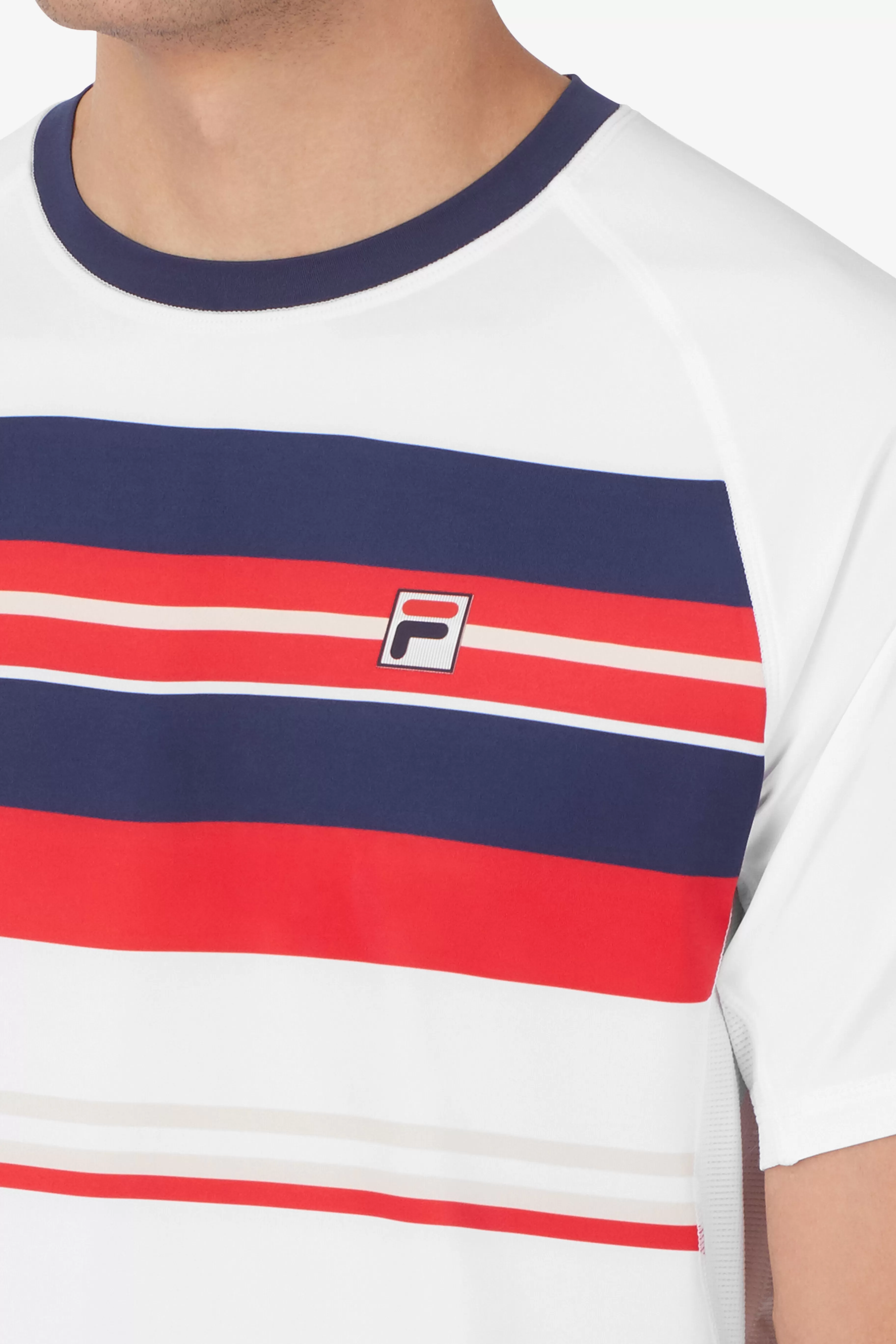New Heritage Striped Short Sleeve Crew Tops | Polo & Rugby Shirts