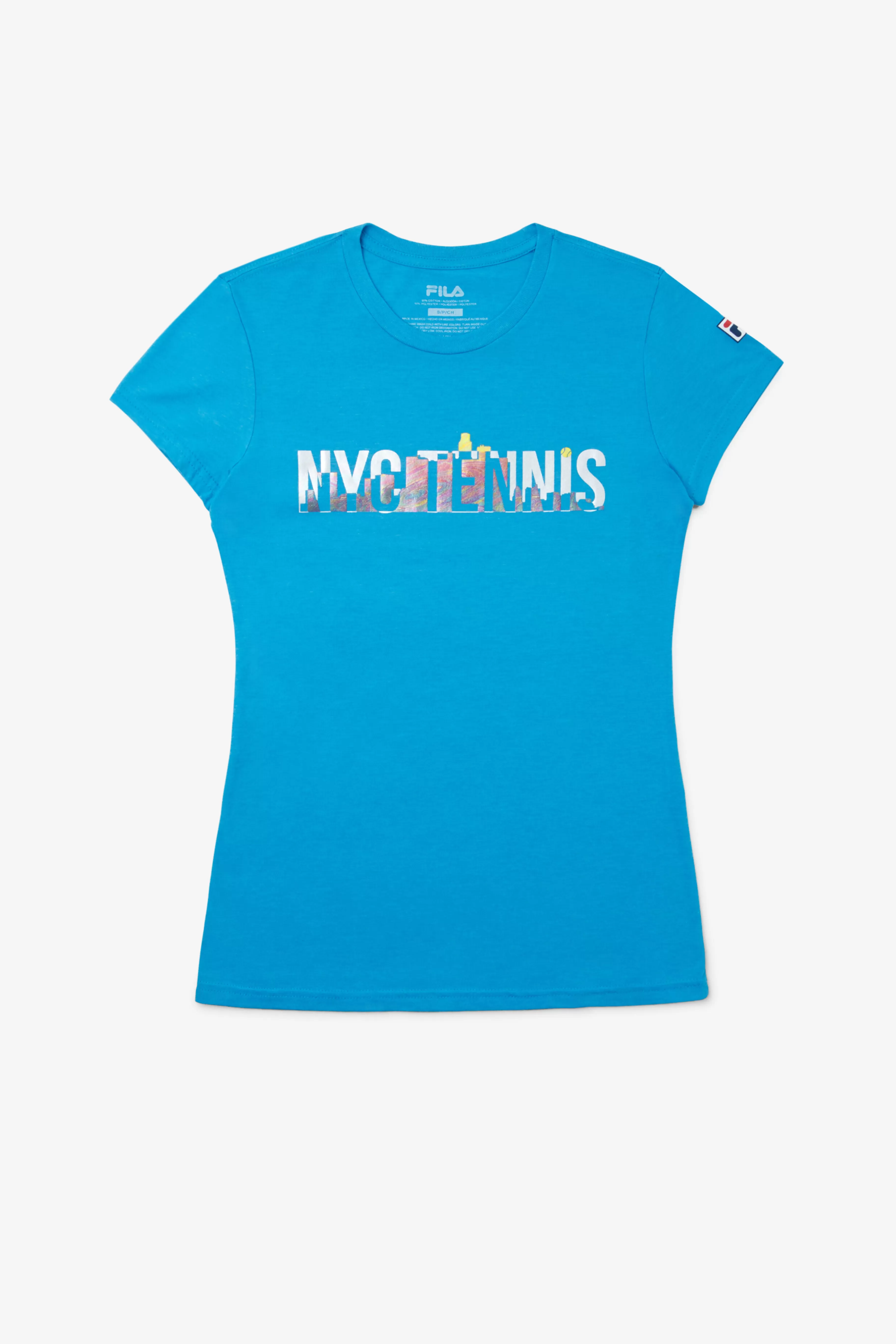 Store NYC Tennis Shimmer Tee Women Tops & T-Shirts