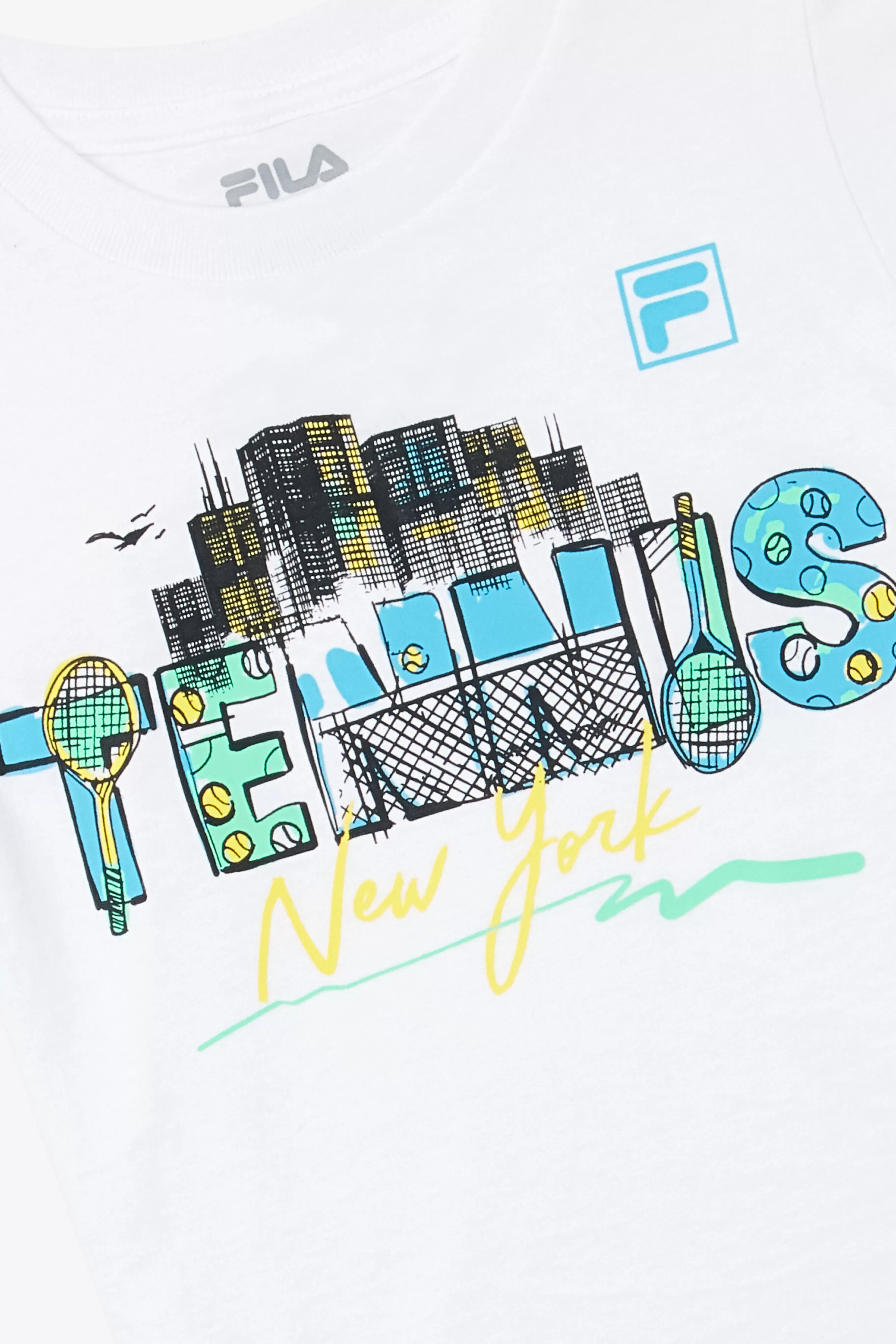 Online NYC Toddler Tennis Tee Kids Apparel