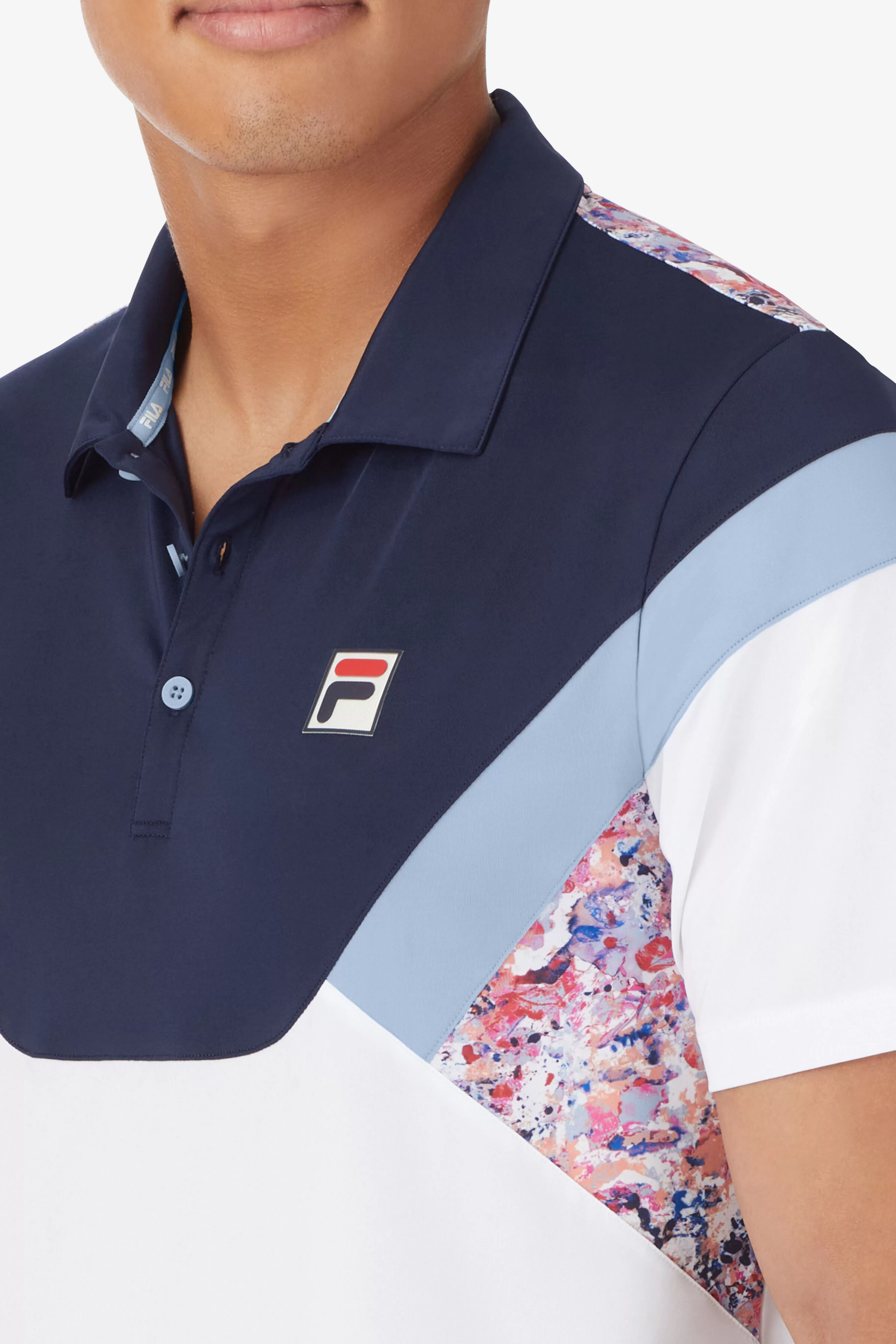 Online Solar Power Short Sleeve Color Blocked Polo Polos & Rugbys | Tennis