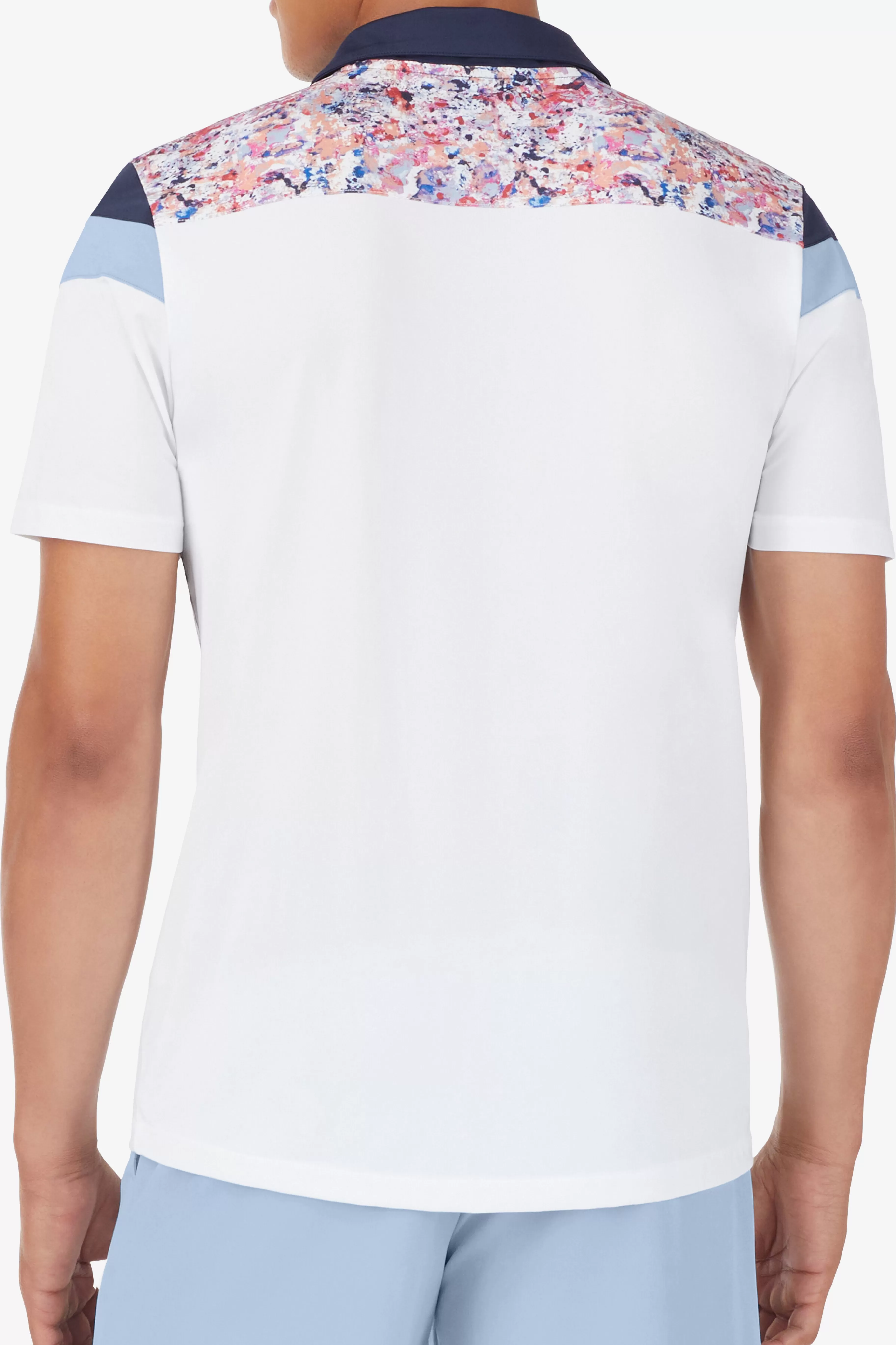 Online Solar Power Short Sleeve Color Blocked Polo Polos & Rugbys | Tennis