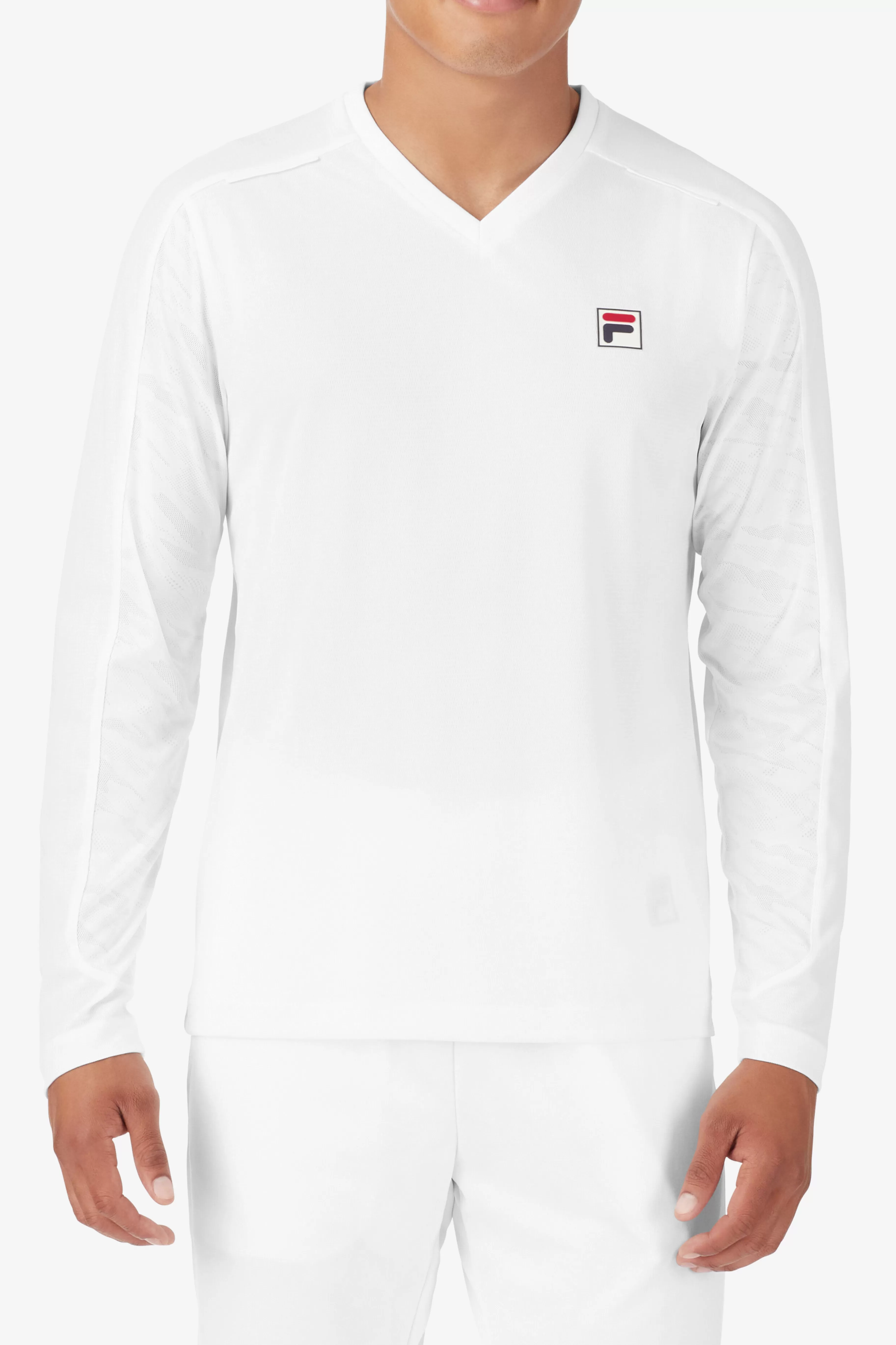 Best Whiteline Long Sleeve V-Neck Tops | Tennis